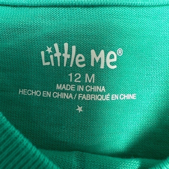 Little Me Dino Shirt and Pants Set Size 12 Months - Picture 6 of 7